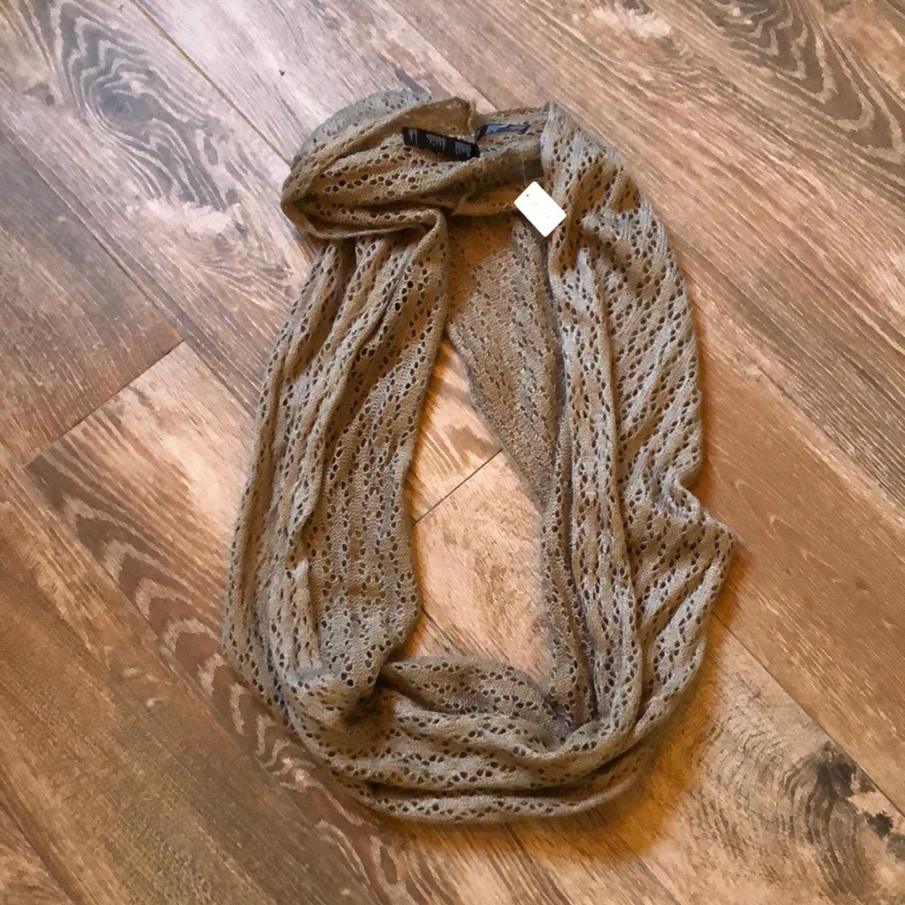 NWT Crochet Infinity Scarf